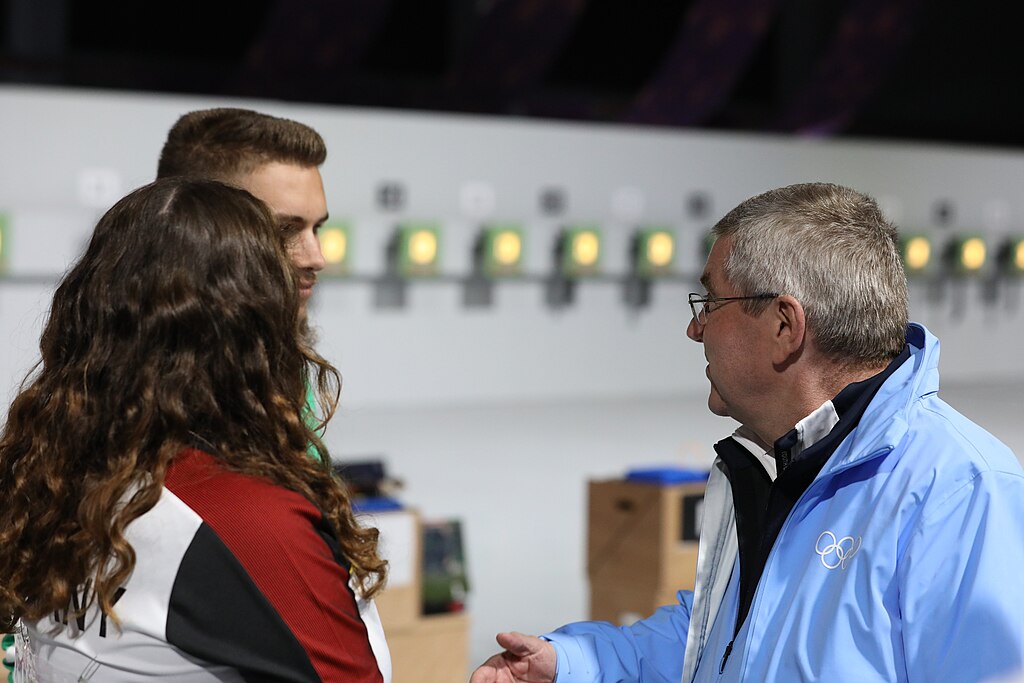 Olympic pistol shooting finals